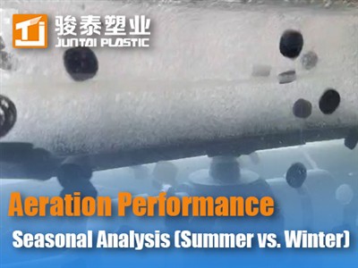 Finom buborékos levegőztetési teljesítmény az AAO folyamatban: Szezonális ele...